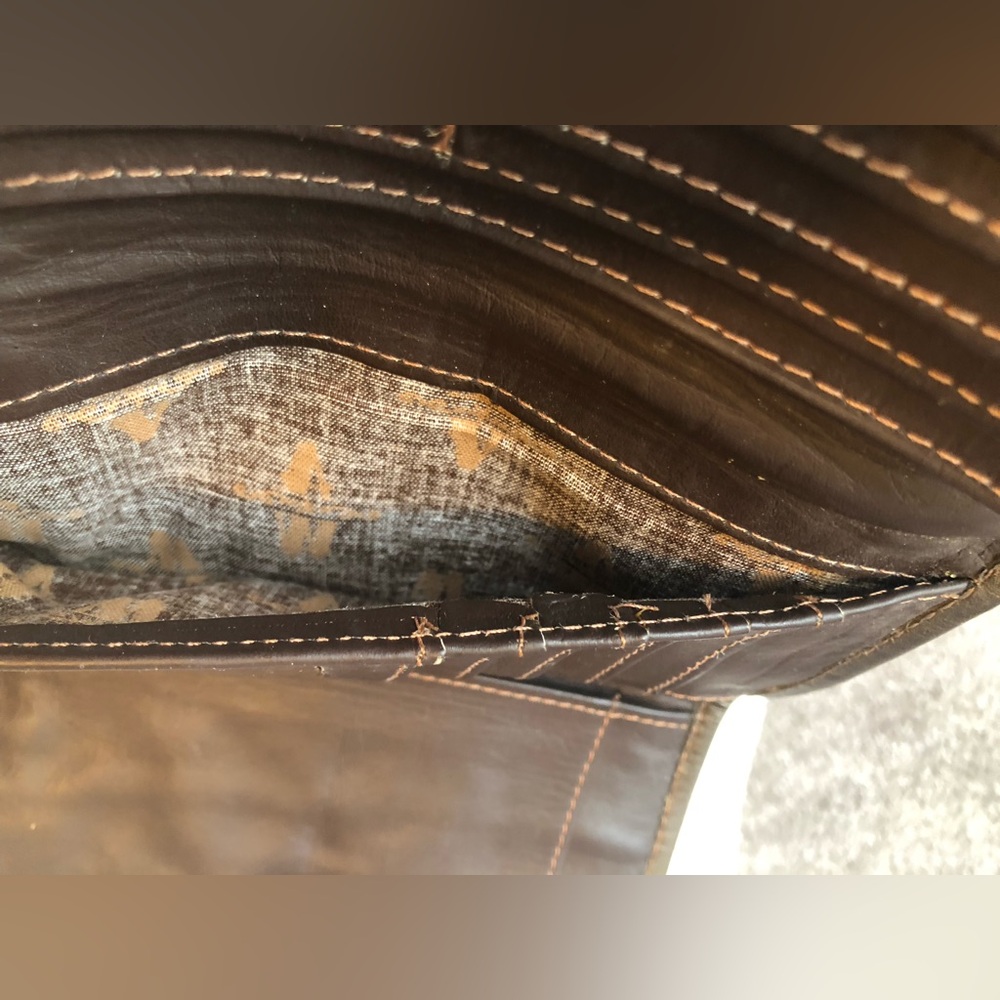 American West NWOT tri-fold leather wallet - Picture 8 of 12